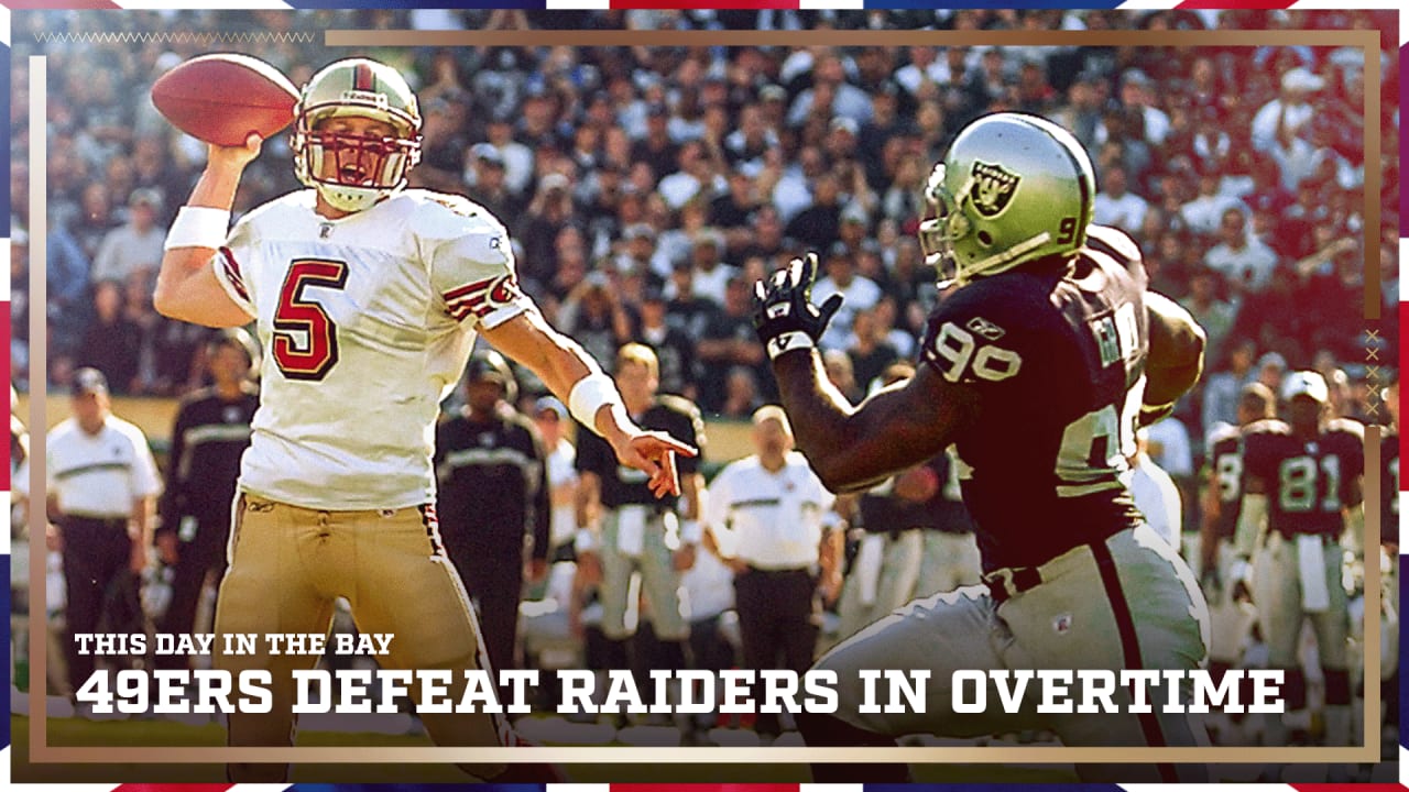 This Day in The Bay: 49ers Defeat the Raiders in Overtime