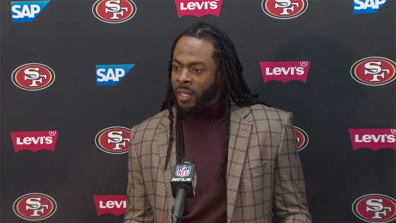 Richard Sherman ate turkey on the 49ers logo, then called fans 'vulgar'