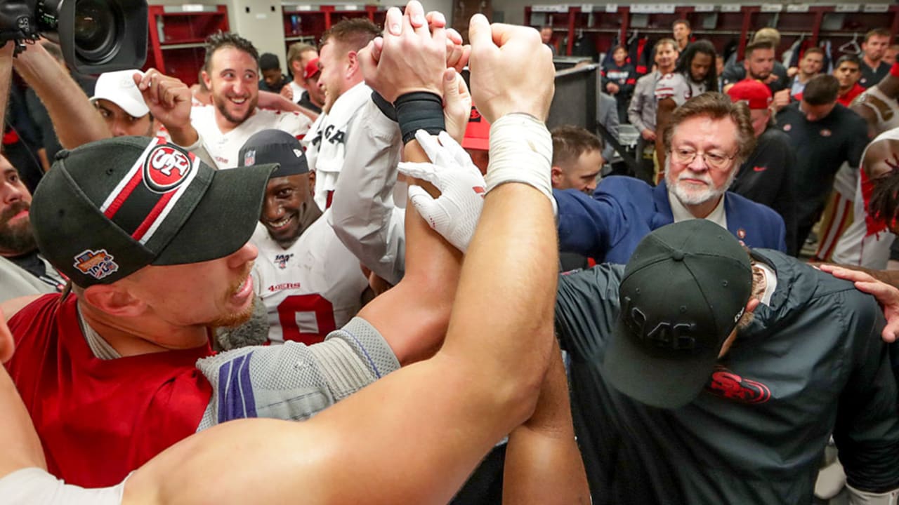 For Tony Inside The Locker Room Following 49ers Meaningful