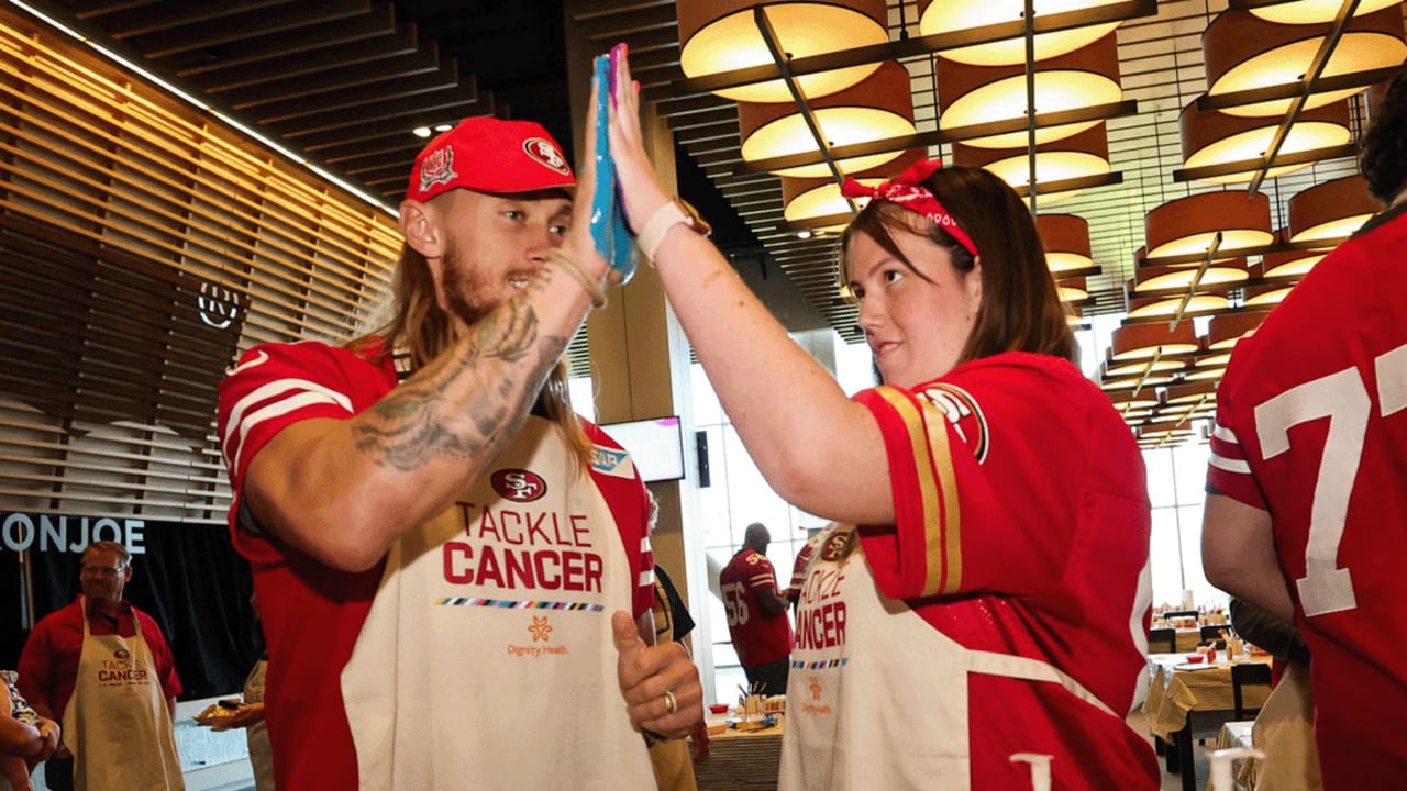 Bigger than a Game: George Kittle's Mission to Support Cancer Warriors