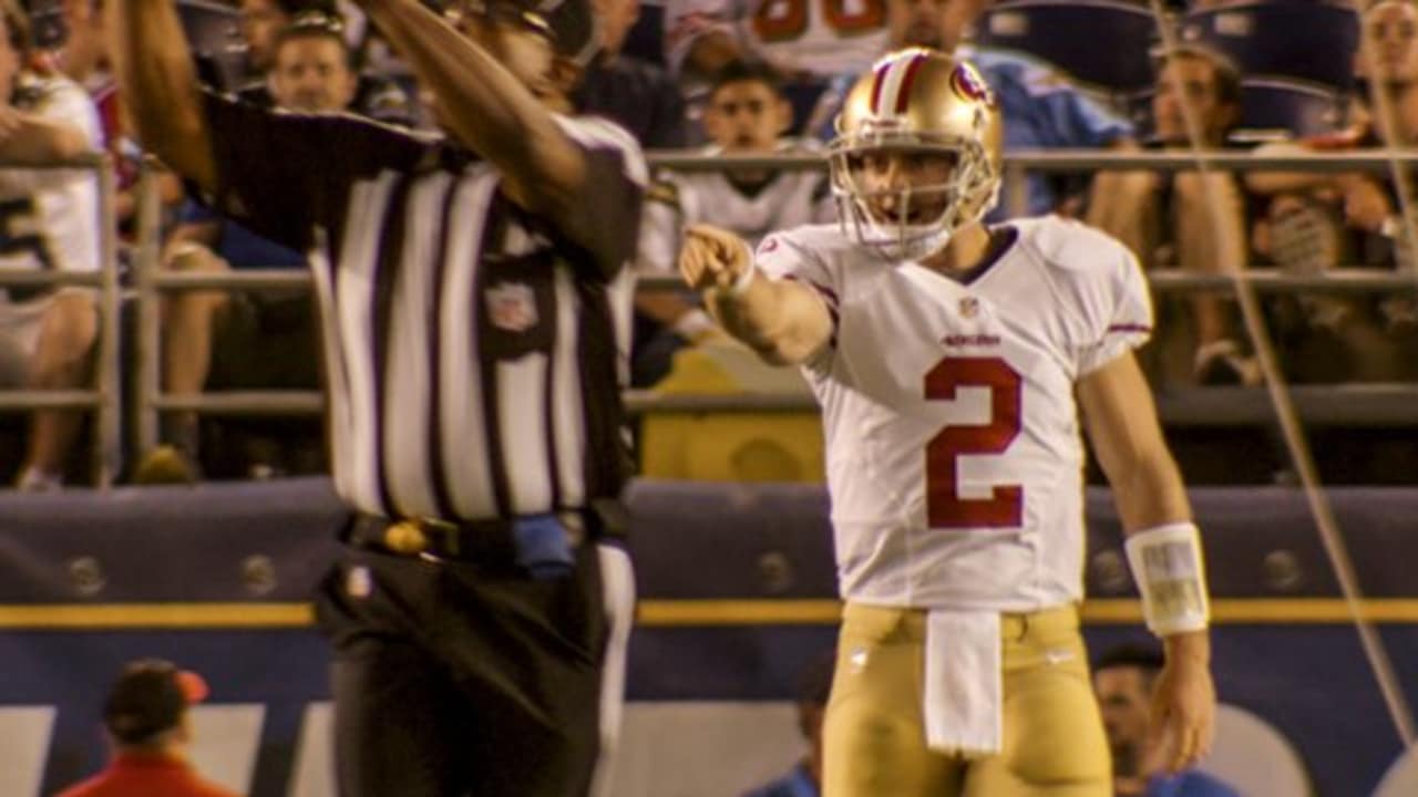 49ers DB Jimmie Ward snags INT off Cardinals QB Colt McCoy