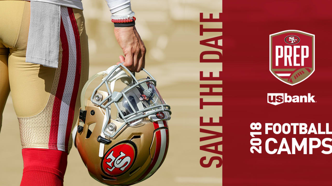 49ers PREP Announces Summer Youth Football Camp Series