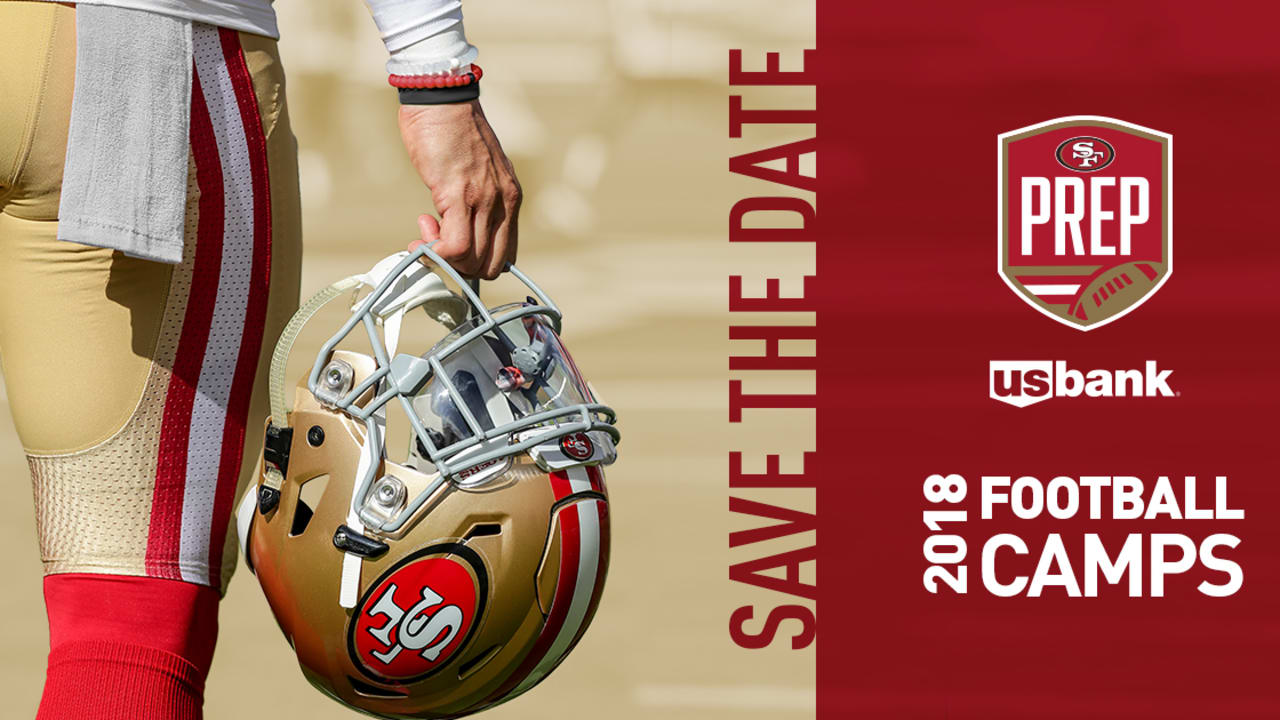 49ers PREP Announces Summer Youth Football Camp Series