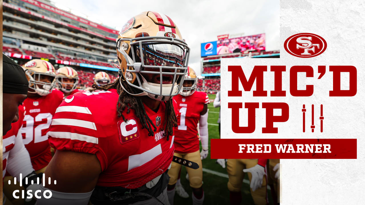 Mic'd Up: Fred Warner Sails to Victory vs. Buccaneers