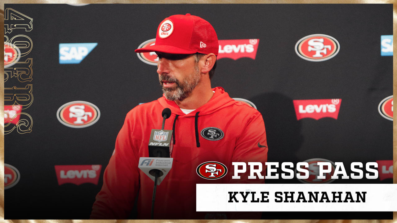 Kyle Shanahan has 'beef' over 2022 49ers hat options