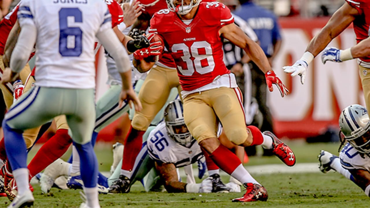 49ers guard Andrew Tiller (61) during NFL action between the San