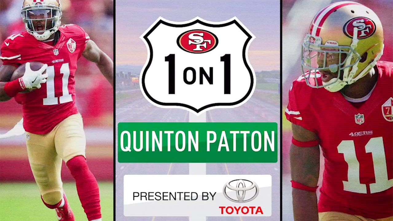 San Francisco 49ers wide receiver Quinton Patton (11) sits on the