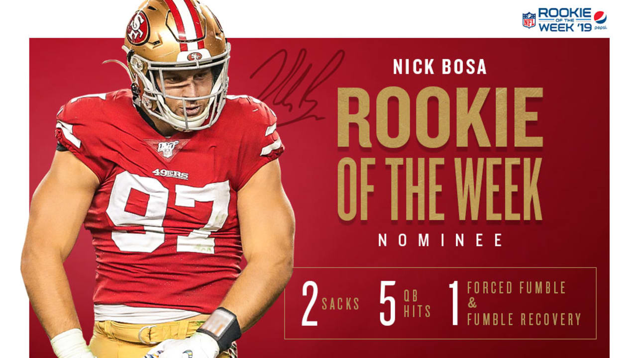 49ers News: Nick Bosa makes Minnesota the land of 10,000 sacks - Niners  Nation