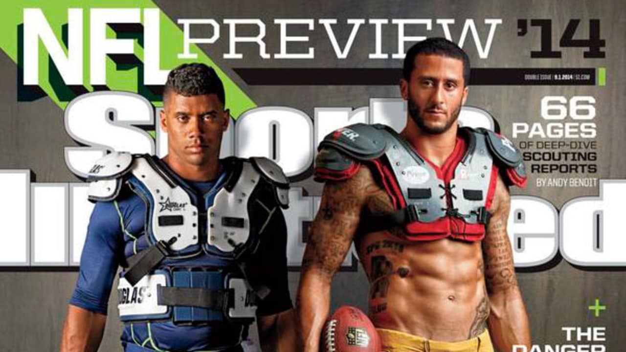 Nfc Gunslingers 2014 Nfl Football Preview Issue Sports Illustrated Cover by  Sports Illustrated