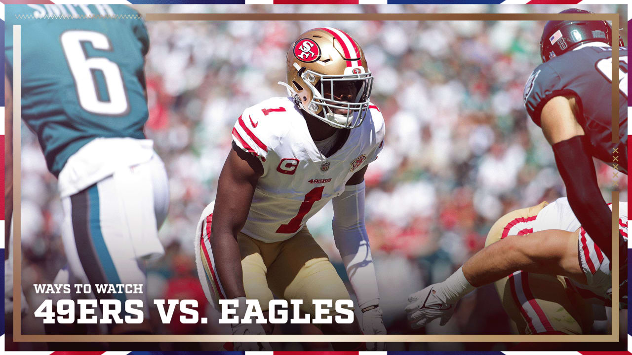 Ways to Watch and Listen in the UK: 49ers vs. Eagles NFC Championship