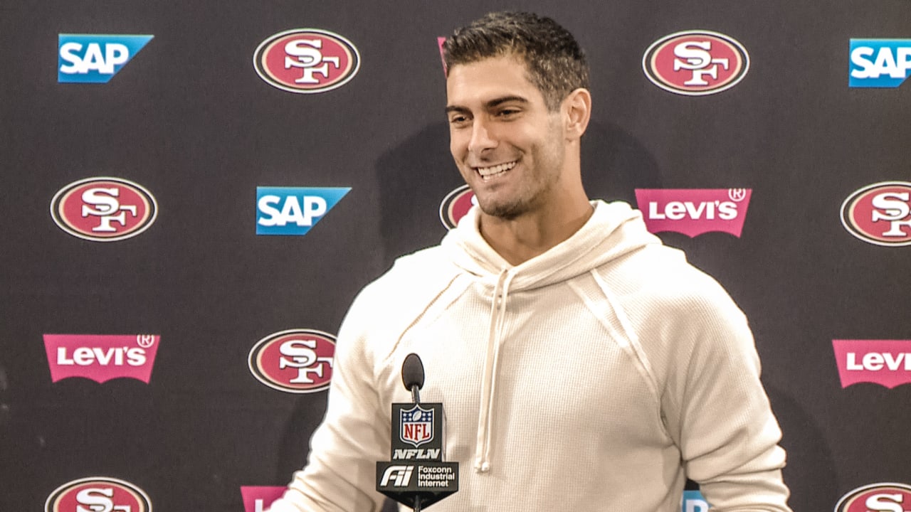 Jimmy Garoppolo deletes 'peace out' Instagram post