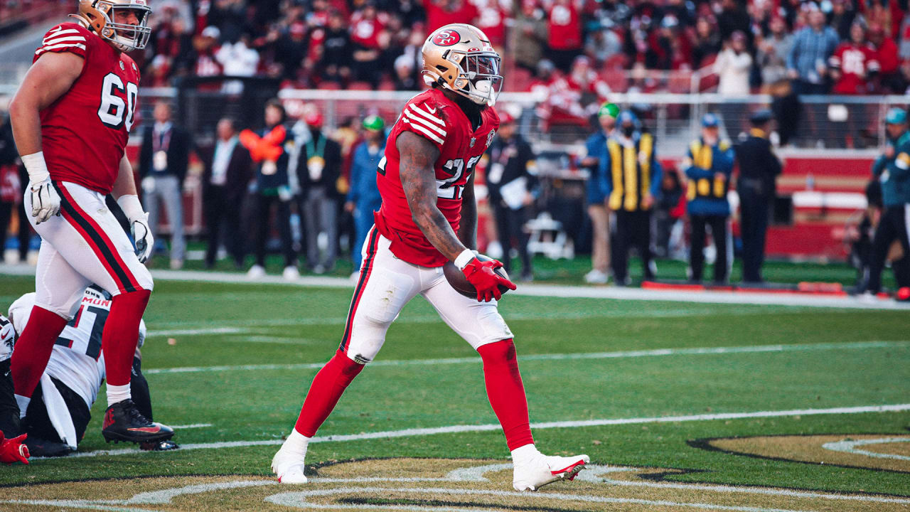 Jeff Wilson Jr. sets 49ers 2022 speed record on touchdown run vs