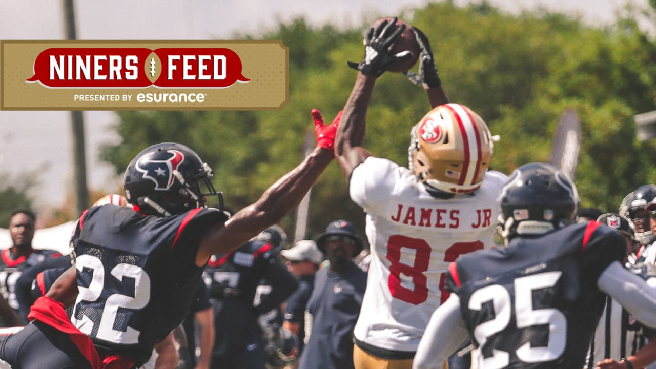 Aug. 15: Texans-49ers joint practice