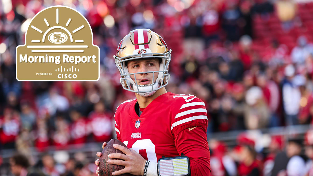 Morning Report Evaluating 49ers Draft Needs, Updates on Brock Purdy