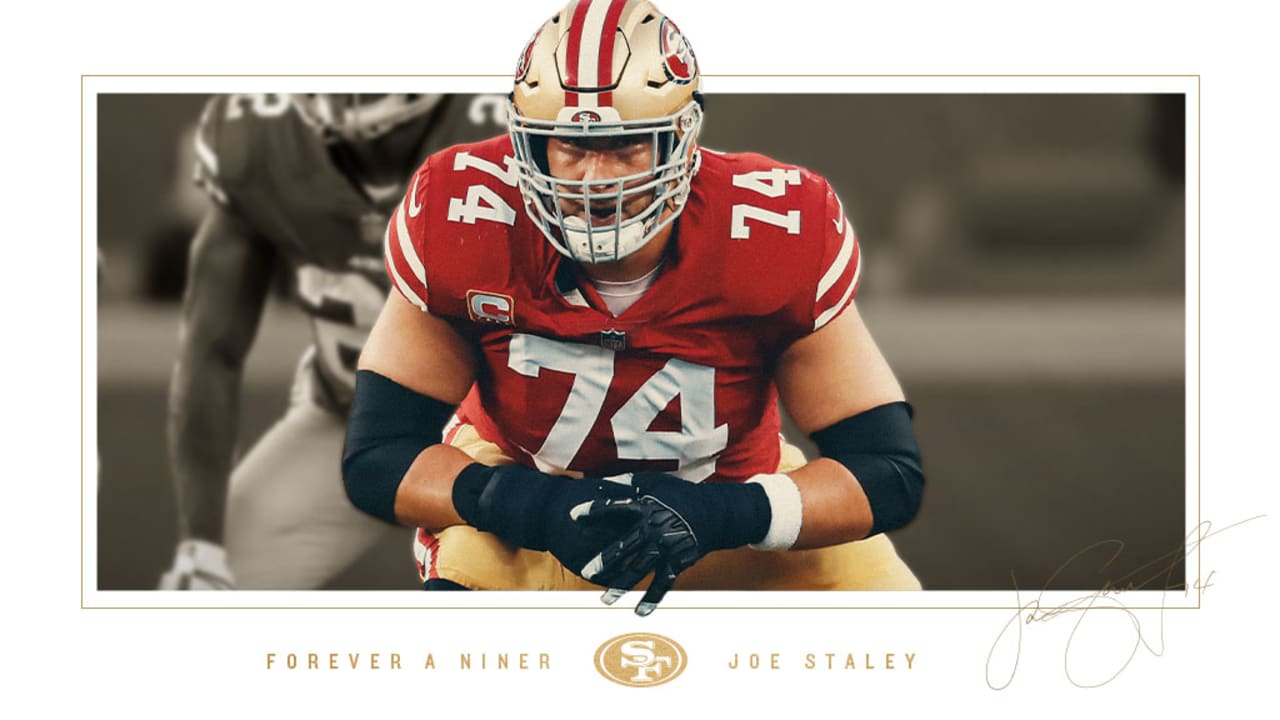 49ers' Joe Staley stiff-arms retirement talk before NFL playoffs