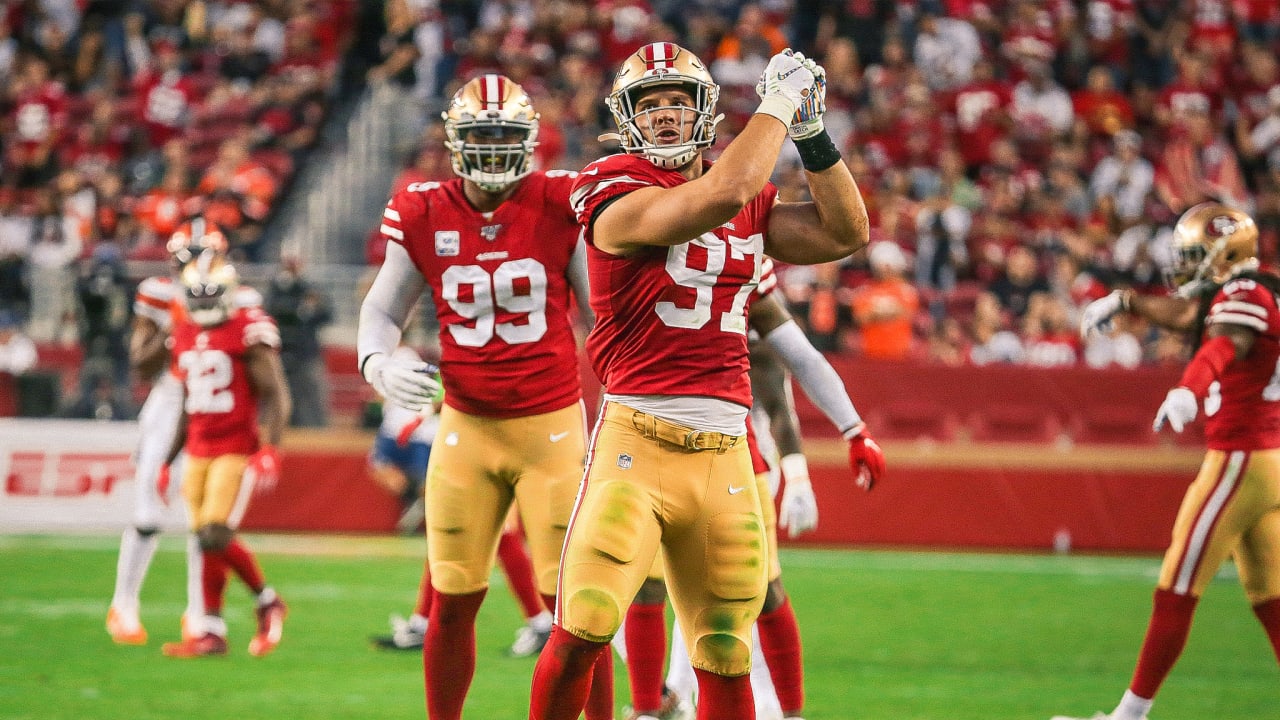 Nick Bosa named NFC defensive player of Week 13 - Sactown Sports