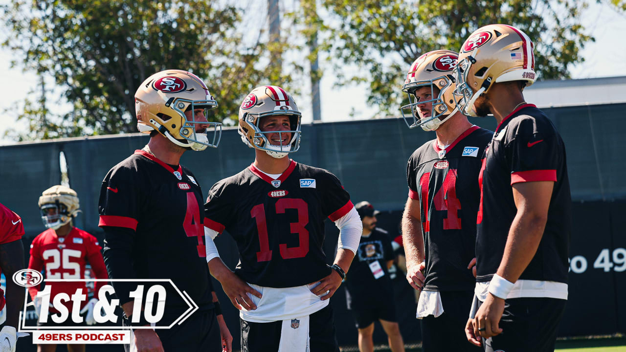 Breaking Down Brock Purdy's #49ersCamp Debut and WR Standouts