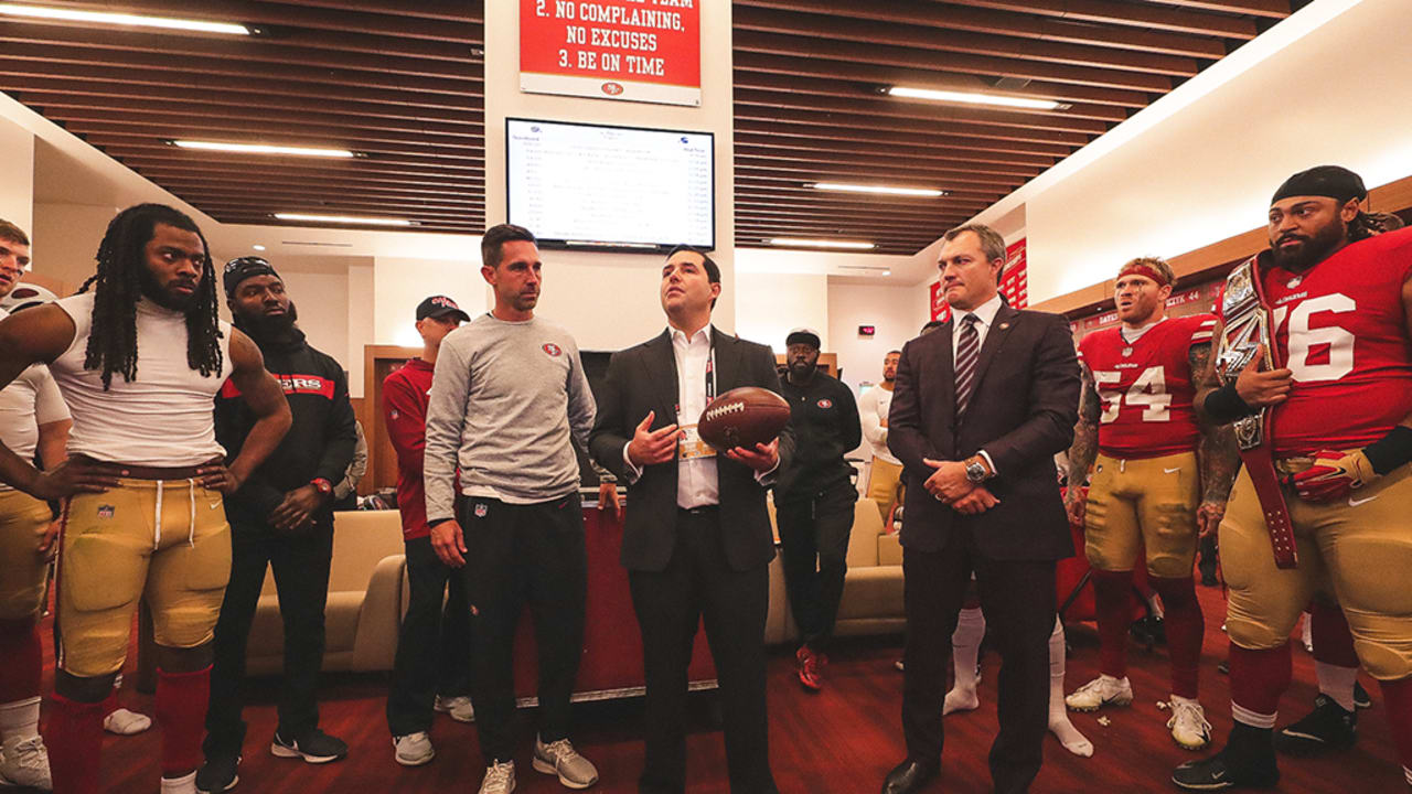 San Francisco 49ers owner Jed York before an NFL preseason