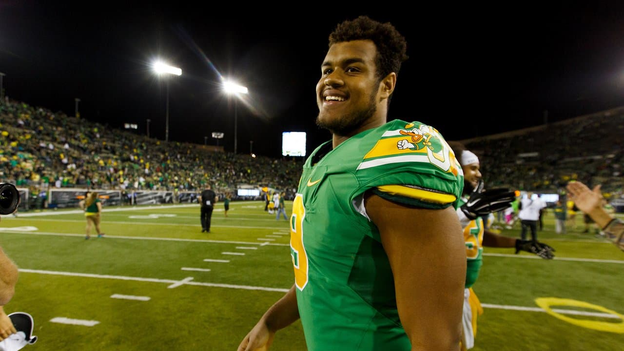 San Francisco 49ers select DT Arik Armstead from Oregon with 17th