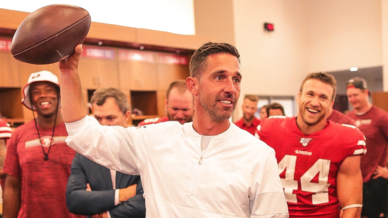 Inside The Locker Room Following The Victory Over Pittsburgh