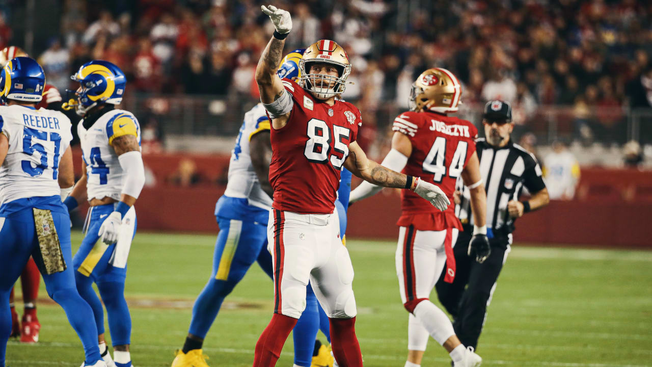 George Kittle Named Week 14 NVP on Nickelodeon's 'NFL Slimetime'