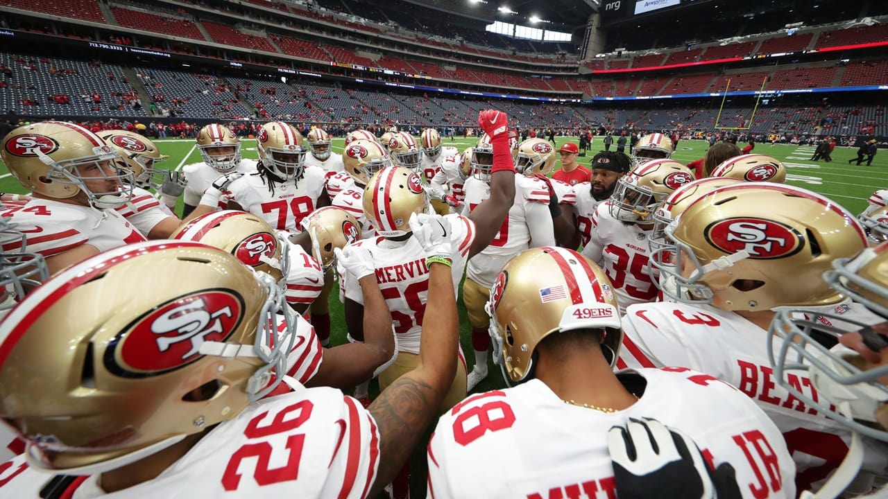 Pregame Photos: 49ers at Texans.