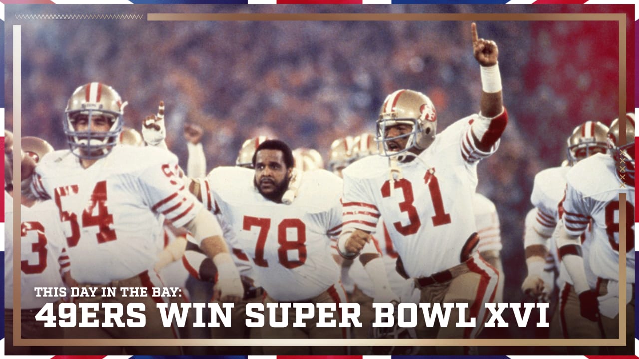 Super Bowl XVI: 49ers 26 Bengals 21 - MVP 49ers QB Joe Montana