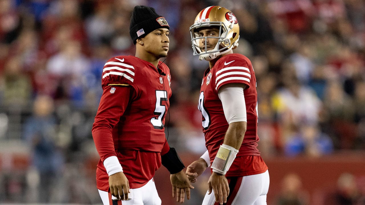 Trey Lance or Jimmy Garoppolo? Here's who evidence suggests 49ers will  start vs. Rams