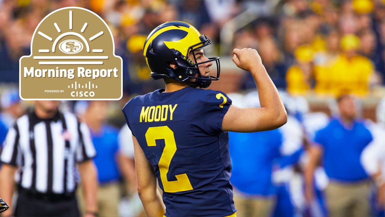 Morning Report Get to Know Rookie Kicker Jake Moody