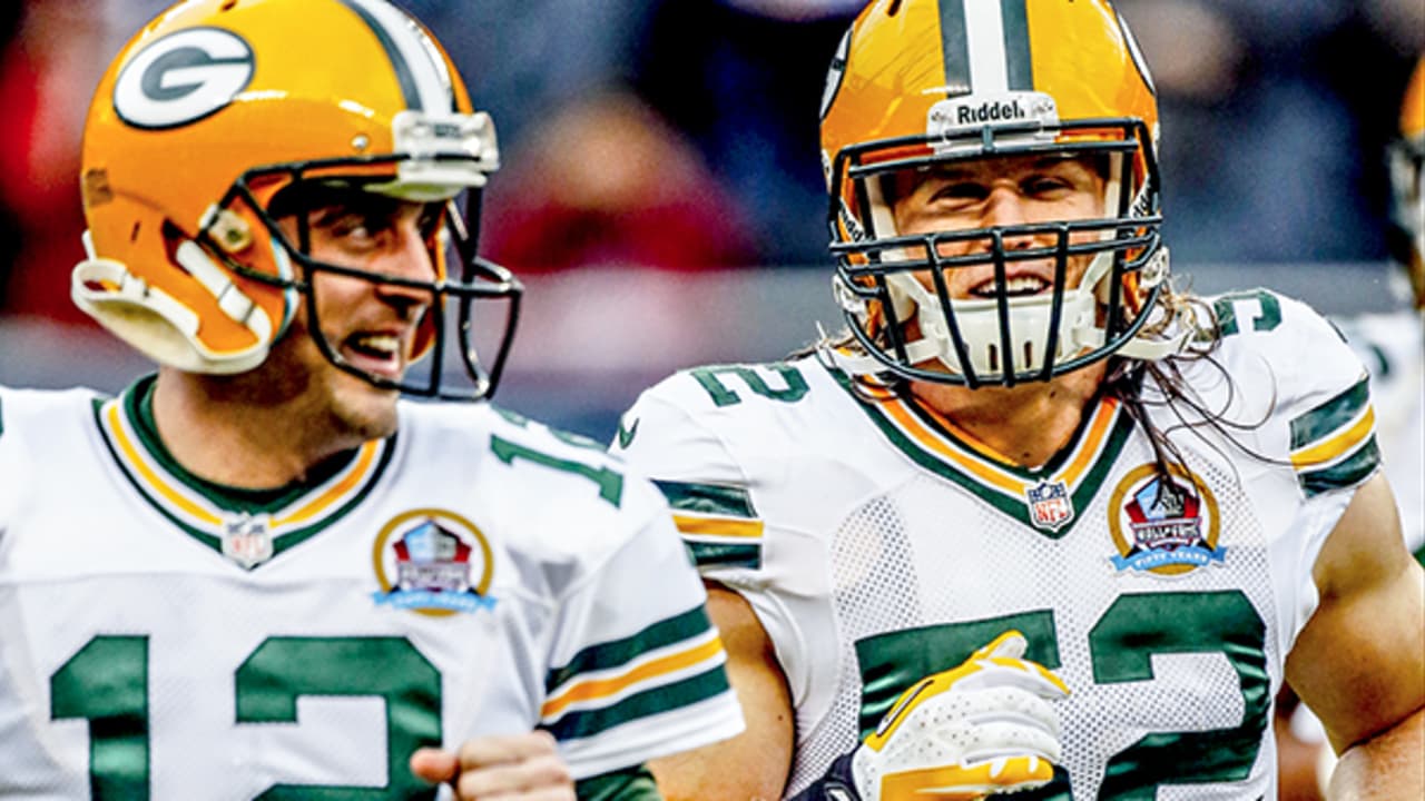 Jordy Nelson and Clay Matthews were Pro Bowl opponents, still celebrated TD  together