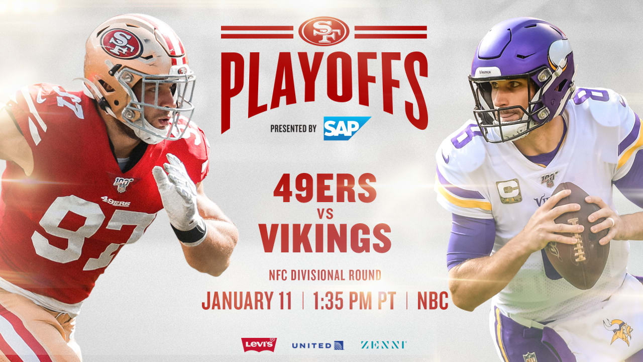 WATCH LIVE: Divisional Playoffs: Vikings vs. 49ers