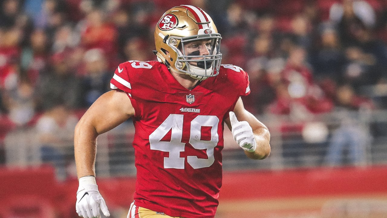 Ross Dwelley's contributions to 49ers have been no joke, despite