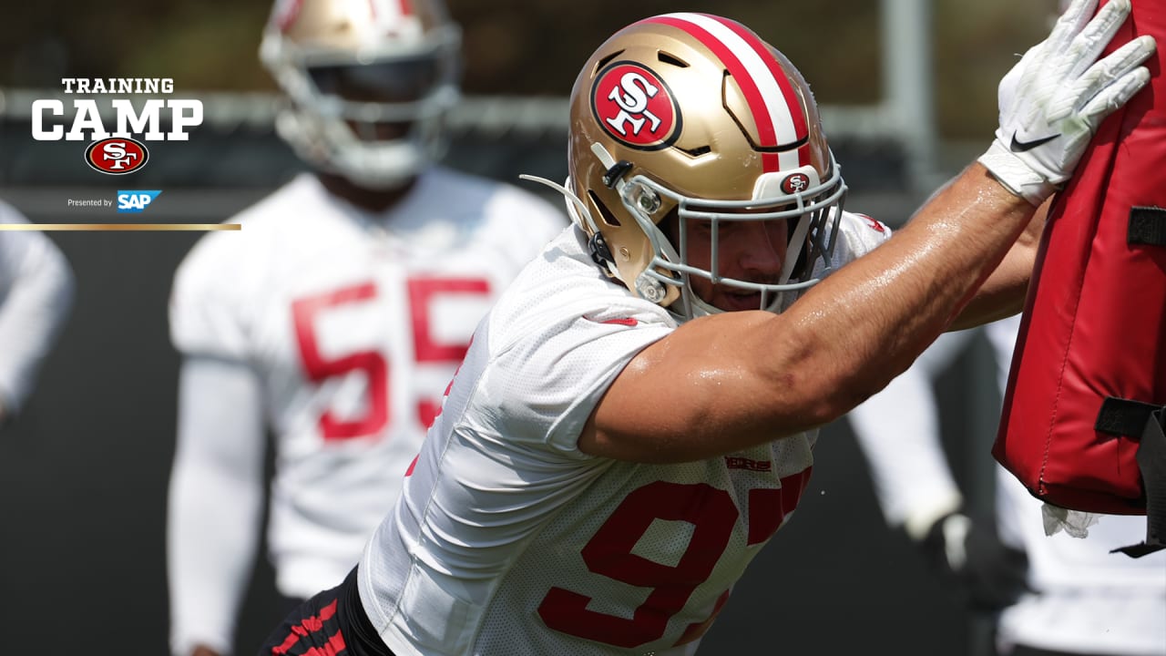 49ers' Kyle Shanahan remains unfazed as wait for Nick Bosa continues