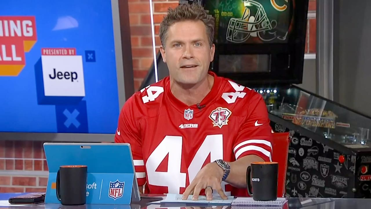 The 'GMFB' Crew Reviews the 49ers 75th Anniversary Jersey Patches