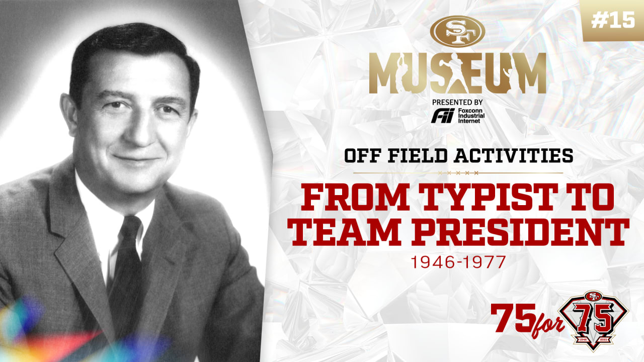 75 for 75: From Typist to Team President