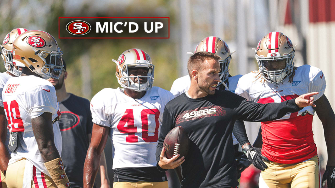 Mic'd Up Jeff Hafley Urges 49ers DBs to Be 'Sharks'