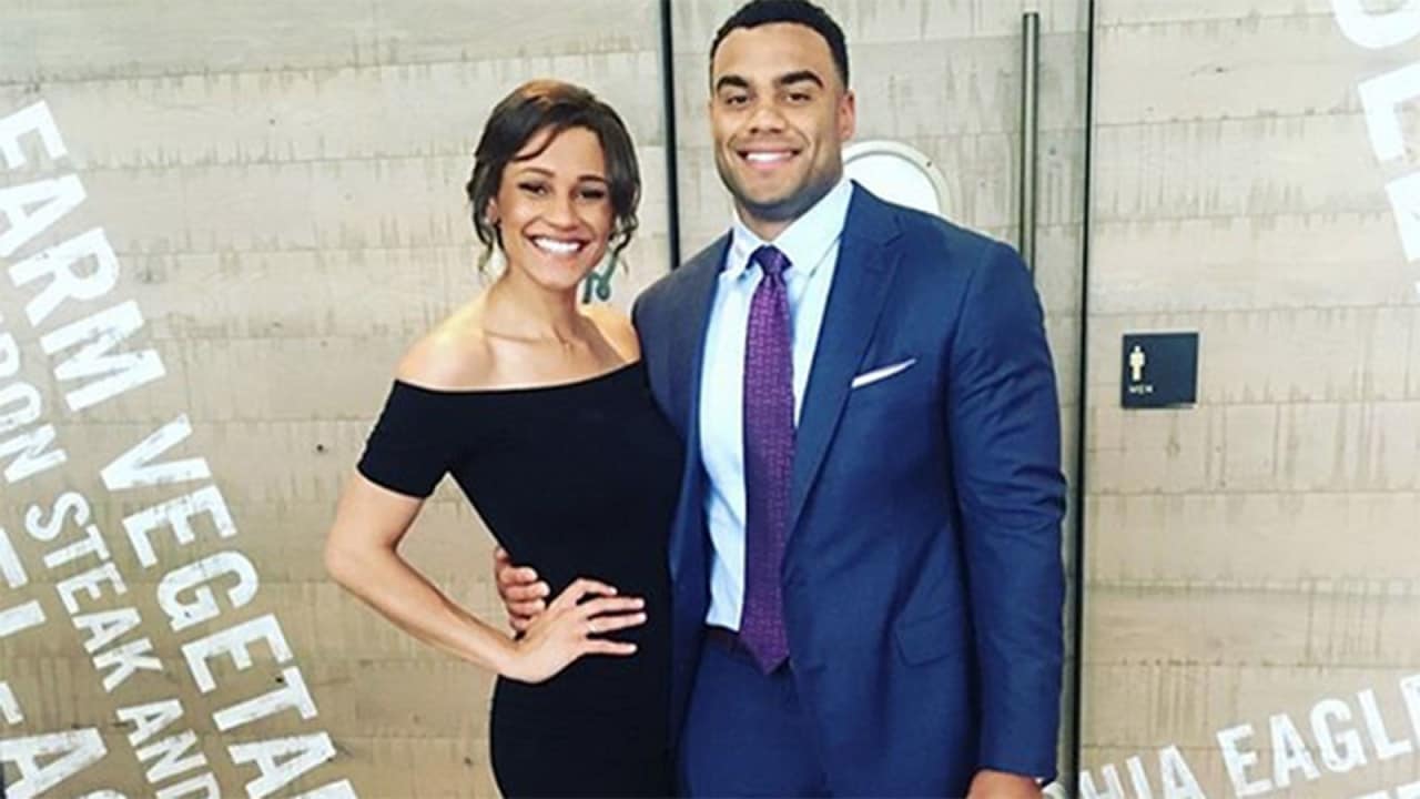 NFL Football Players Dak Prescott and Solomon Thomas Delivered