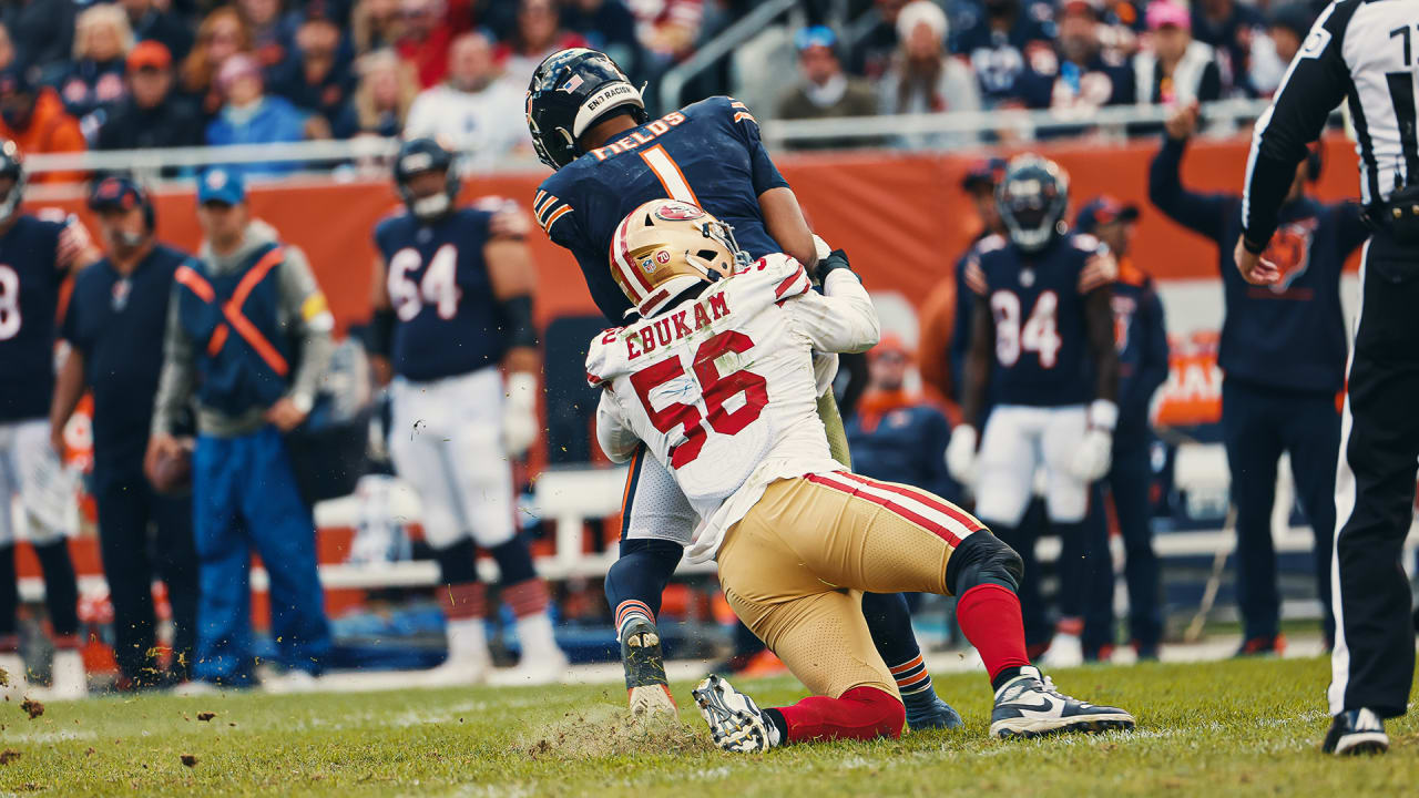 Despite a sensational start, 49ers' Samson Ebukam again stuck at 4.5 sacks