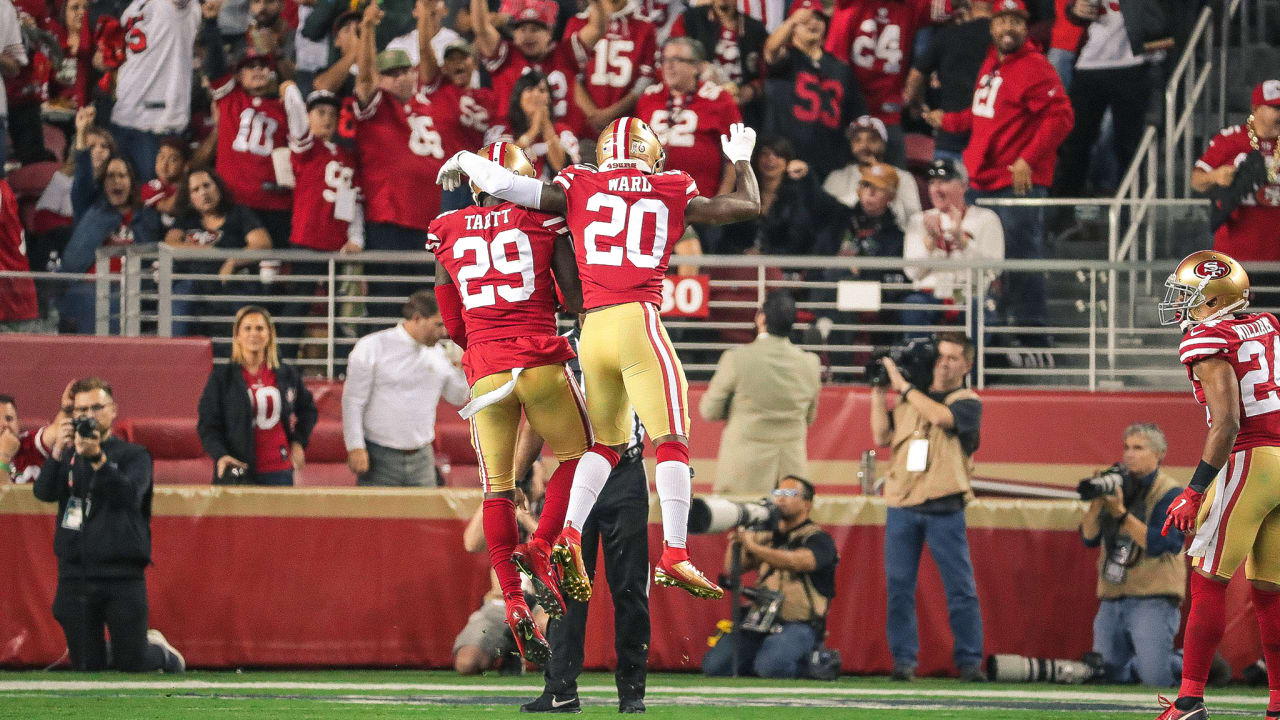 San Francisco 49ers strong safety Jaquiski Tartt (3) warms up before an NFL  football game against the Seattle Seahawks in Santa Clara, Calif., Sunday,  Oct. 3, 2021. (AP Photo/Jed Jacobsohn Stock Photo - Alamy