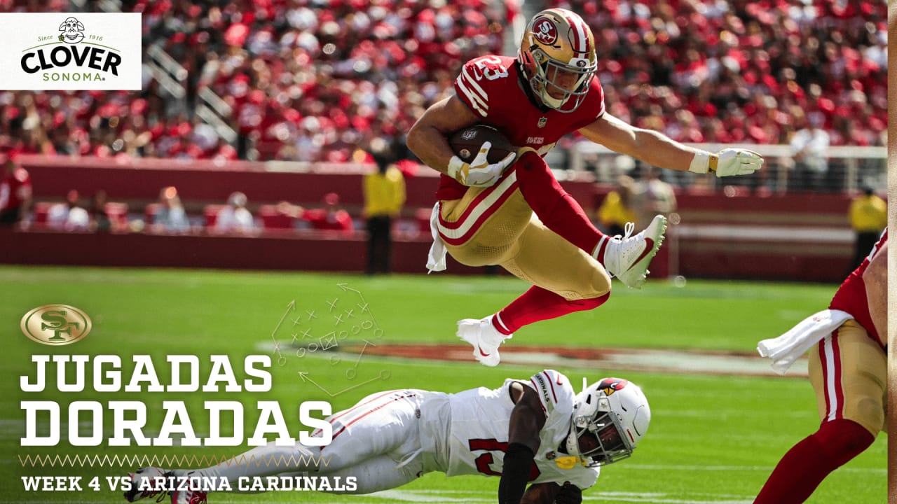 Con cuatro anotaciones de McCaffrey, 49ers superan 35-16 a