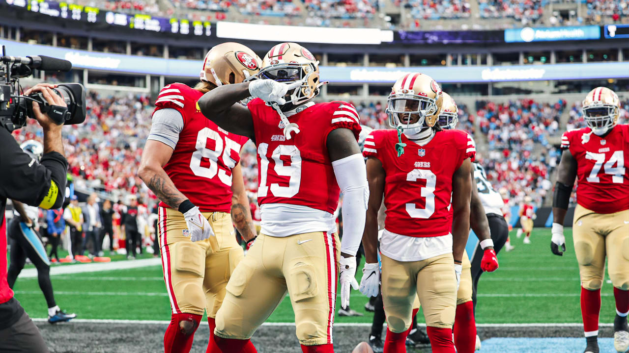 Jimmy Garoppolo and Deebo Samuel Link Up for 30-yard Pickup