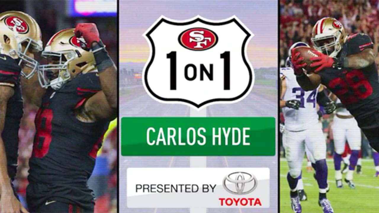 1-on-1: 49ers RB Carlos Hyde