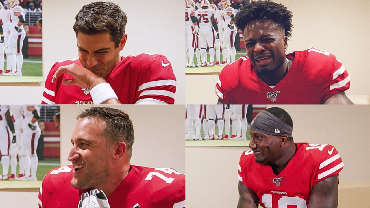 Jimmy Garoppolo, Joe Staley and Other 49ers Test Their Luck at Bean Boozled