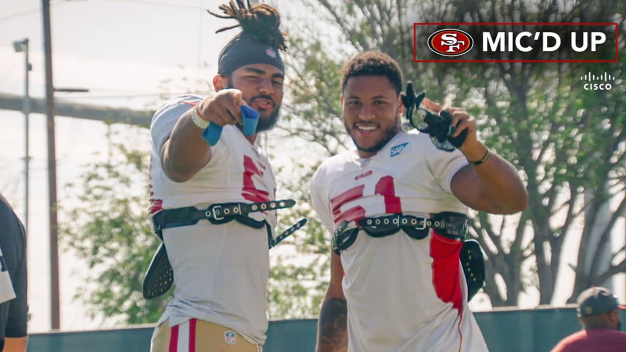 Mic'd Up: Behind the Scenes with Fred Warner at 49ers Media Day