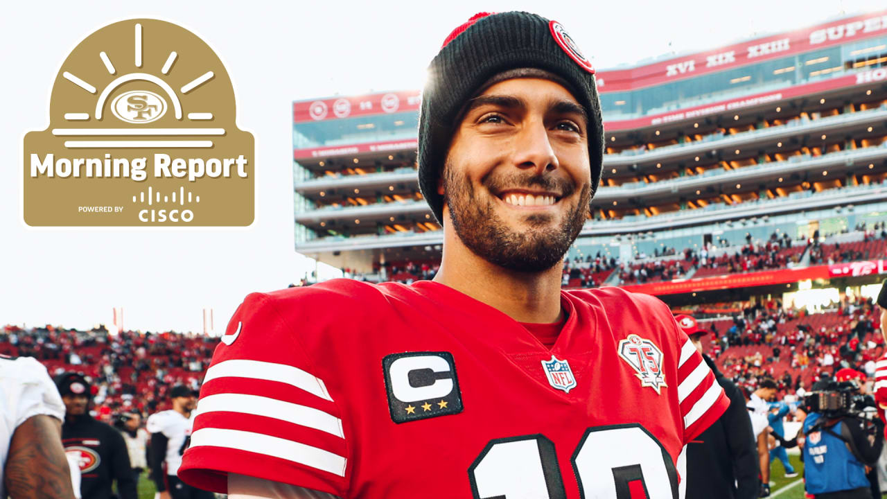 Jimmy Garoppolo San Francisco 49ers Nike 75th Anniversary 2nd