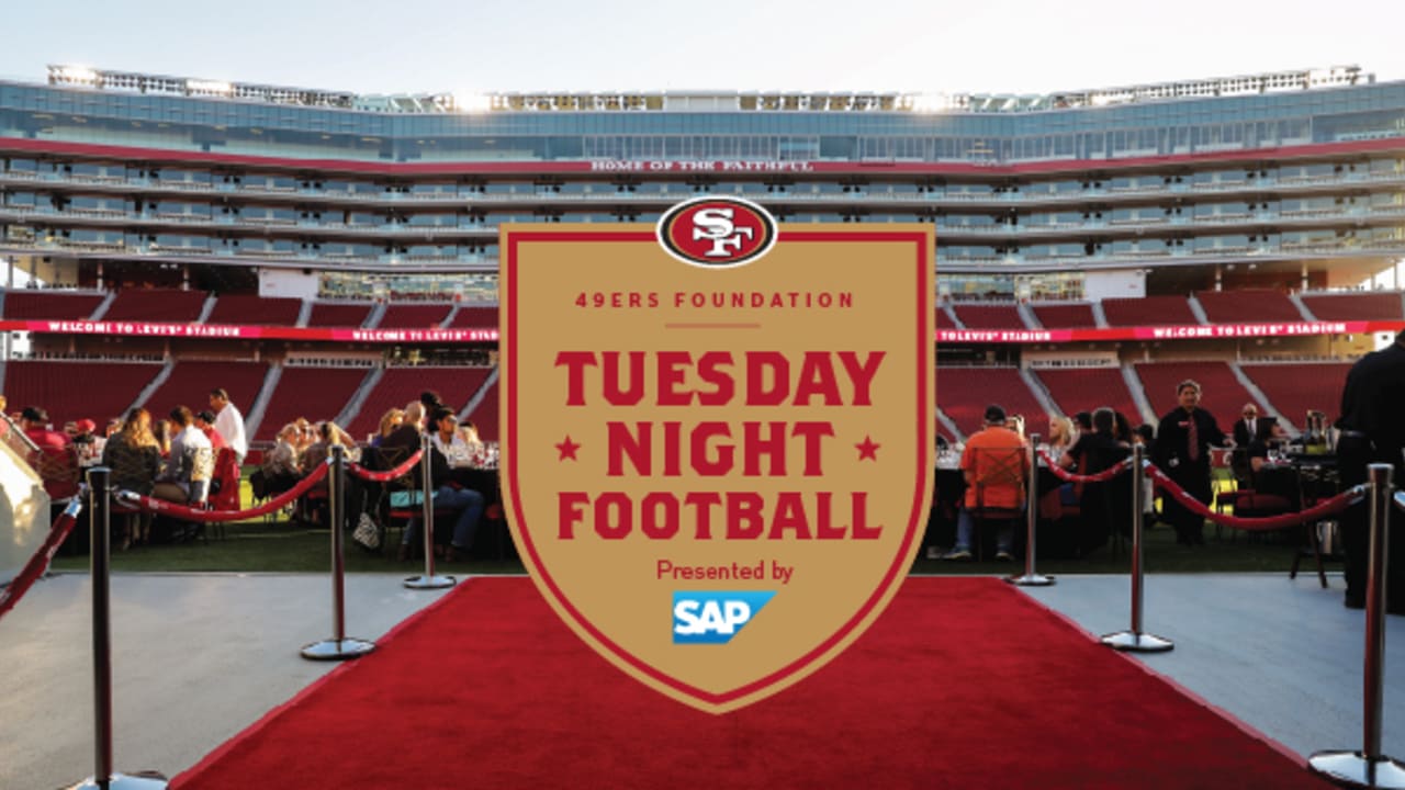 49ers Foundation to Kick Off 2017 Season With Tuesday Night Football  Presented by SAP On Aug. 29