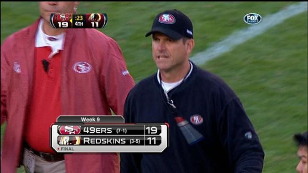 Highlights: 49ers at Redskins