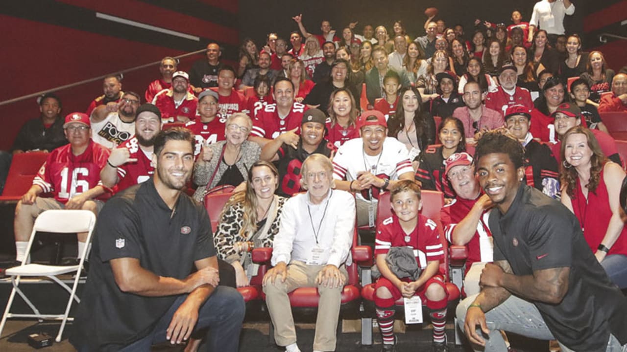 49ers Host Jimmy Garoppolo and Jerick McKinnon Meet and Greet