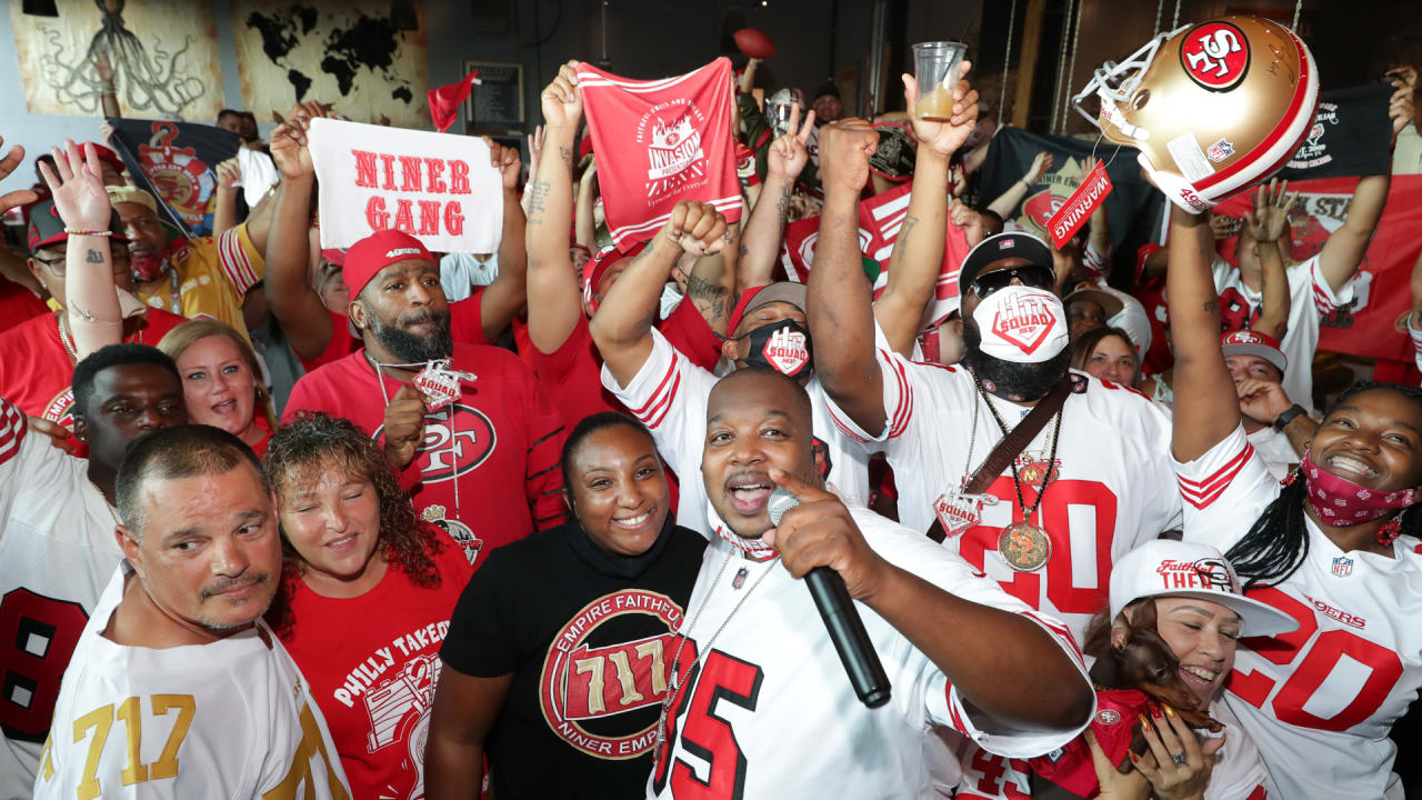 49ers fans send off team to Philadelphia 