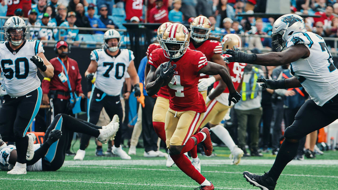 San Francisco 49ers - Jimmie Ward forces the fumble and Azeez Al